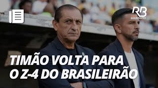 Empate entre Vitória e Cruzeiro empurra Corinthians para a zona de rebaixamento [upl. by Gabriel32]