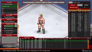 Fire Pro Wrestling World Move Craft DLC Tutorial Part 19 Wrestler Sizes  Overview [upl. by Hawken159]