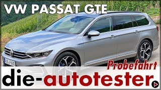 2019 VW Passat GTE Variant Facelift Probefahrt Verbrauch Reichweite Hybrid Test Review  Deutsch [upl. by Starlin]