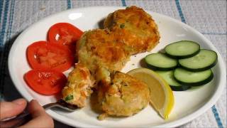 Easy Salmon Croquette Recipe [upl. by Anauqaj438]