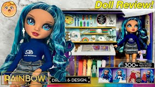 Rainbow High Skyler Bradshaw Doll  Dream Design amp Design Studio Playset Full Unboxing  Review [upl. by Andriette]