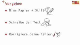 Deutsch üben  Diktat 26  Fremdwörter [upl. by Nordgren]