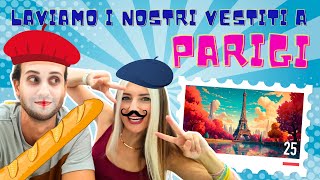 COME FARE LA LAVATRICE A PARIGI  LAVANDERIA SELF SERVICE A GETTONI  VLOG FRANCESE [upl. by Uriia]