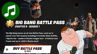 Fortnite OG BATTLE PASS Music 🎵 1 HOUR Chapter 5 Season 1 C5S1 Soundtrack  OST [upl. by Onibag546]