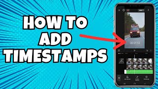 How To Add Timestamp In Video Using Capcut [upl. by Nuahsor948]