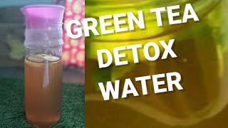 Green Tea Detox Water For Weight Loss  Boost Your Immunity and Get a Glowing Skin [upl. by Hassin]