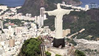 Christ the Redeemer from Above HD [upl. by Ahswat293]