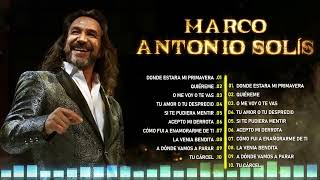 Marco Antonio Solís Grandes Románticos 💕 20 Éxitos que Tocan el Corazón [upl. by Diena]