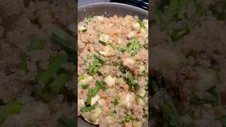 Quinoa con vegetales y pescado quinoa with veggiesfish [upl. by Bradshaw]