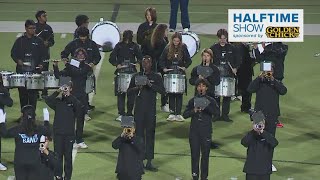 Emerson High School Marching Band halftime performance 111524 [upl. by Ilka314]