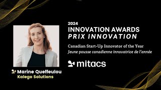 MARINE QUEFFEULOU  Jeune pousse canadienne innovatrice  Canadian StartUp Innovator [upl. by Dolley]