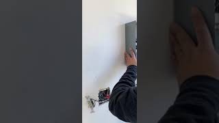 How to Install a surface mounted sub panel [upl. by Garik827]