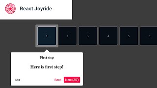 Creating an Onboarding Tutorial Using React Joyride Libraries  Tutorial [upl. by Innek]