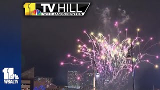 11 TV Hill New Years fireworks returns to Baltimore [upl. by Allred]