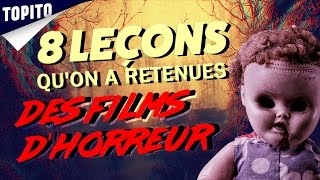 Top 8 des leçons quon a retenues des films dhorreur [upl. by Sokem]