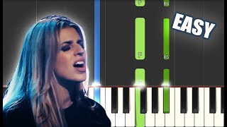 New Wine  Hillsong Worship  EASY PIANO TUTORIAL  SHEET MUSIC by Betacustic [upl. by Adraynek]