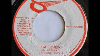 Carlene Davis  Ism Schism  Dub  7quot Sonic Sounds 1982  KILLER ROOTS 80S DANCEHALL [upl. by Fulks702]