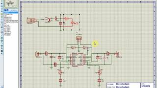 Proteus Tutorial 6 TEA2025B Stereo Amp [upl. by Noiraa]