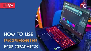 Create show graphics using ProPresenter and an ATEM Mini [upl. by Sculley]