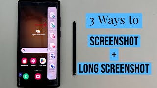 How to Screenshot on Samsung Galaxy S23 Ultra  3 Ways Plus Long screenshot [upl. by Verity]