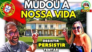 COMPRA DA NOSSA CASA EM PORTUGAL  IMIGRAÇÃO  TRABALHO [upl. by Franck443]