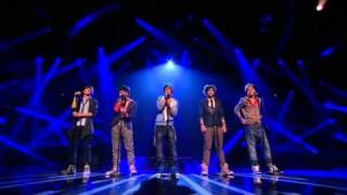 One Direction sing Nobody Knows  The X Factor Live show 3 Full Version [upl. by Hollie]