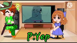 ◆Peter Pan Wendy and Tinkerbell react to Tinkerbells villain song◆ [upl. by Laon]