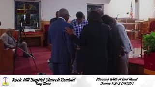 Revival  Rockhill Baptist Church Rev Dr Stanley E Marshall Night 3 Winning With A Bad Hand [upl. by Ecnaled]