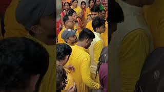 Haldi lagao re tel chadhaohindisong shorts song explorepageshadi foryoupage love [upl. by Yelad123]