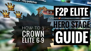 Lords Mobile  F2P 3 Crown Guide for Elite Chapter 69 [upl. by Fatma415]