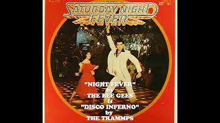 Saturday Night Fever 1977 OST Night Fever and Disco Inferno [upl. by Drofyar]