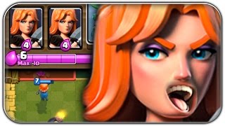 2x WALKÜRE IM DECK BUG CHALLENGE  Clash Royale Lets Play  Deutsch German [upl. by Annaihr]