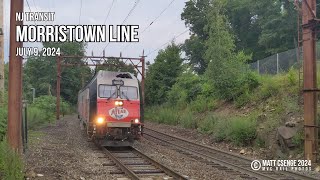 NJ Transit Morristown Line  July 9 2024 [upl. by Kwarteng]