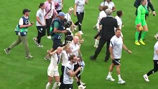 Euro 2022 Final England Lionesses Lap of Honour After Historic Win Against Germany [upl. by Eserahc]