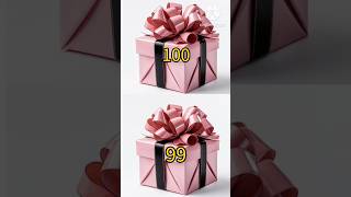 Choose your gift box 🤑 low prize vs high prize challenge 😜 shorts [upl. by Llireva]