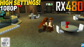 LEGO Star Wars The Complete Saga RX 480  1080p High [upl. by Otokam283]