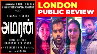 AMARAN TAMIL MOVI REVIEW  London PublicOpinion sivakarthikeyan saipallavi kamalhaasan gvprakash [upl. by Ttesil872]