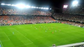 Fiesta en Mestalla Valencia 4  Sevilla 0 [upl. by Christophe435]