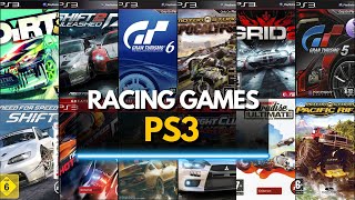 TOP 50 BEST RACING GAMES FOR PS3 YOU NEED TO PLAY [upl. by Geibel]