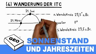 Sonnenstand und Jahreszeiten  Erdkundeunterricht  Geographieunterricht [upl. by Beane462]