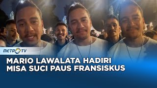 Mario Lawalata Hadir di Misa Suci Paus Fransiskus [upl. by Philps451]