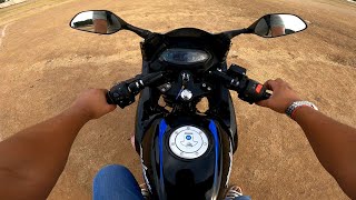 2024 Bajaj Pulsar 220F Latest Model  New Digital Dash  Ride Review [upl. by Nazus]