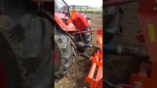 MAHINDRA YUVO TECH PLUS 575 DI WITH MASCHIO TOP MODEL 7 FEET VIRAT HC ROTAVATOR [upl. by Farah586]