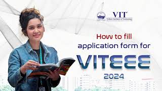 VITEEE 2024  B Tech Admissions  How to apply  VIT Engineering Entrance Examination 2024 [upl. by Zorina588]