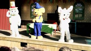 Bamse Kolmården teater  Tårttjuven och tårtkalas  Föreställning [upl. by Mandy]