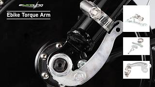 eBikeling Ebike Conversion Kit Torque Arm Installation Geared Front Hub Motor [upl. by Cirted]