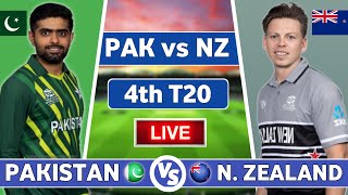 🔴Live Pakistan vs New Zealand Live 4th t20 Only Scorecard  cricket 22 gameplay cricketlive [upl. by Kaja]