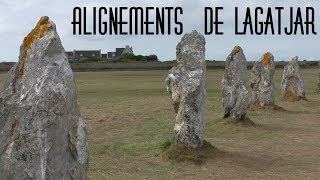 Les Alignements de Lagatjar Bretagne  Menhire Megalithen Finistère mégalithes [upl. by Lovash]