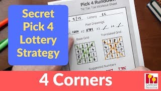 Secret Lottery Strategy To Win Pick 4 [upl. by Ardyaf]