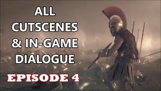 Assassins Creed Odyssey  All Cutscenes amp In Game Dialogue Episode 4 Athenian Politics [upl. by Ahsiemaj]